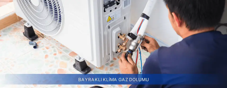 Bayraklı İlçemi Baymak Klima Gaz Dolumu